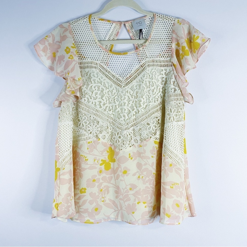 Anthropologie - Floral Blouse